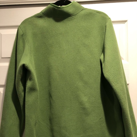 Green Fleece Zip Up Jacket by Pro Spirit Athletic Gear - Picture 2 of 2